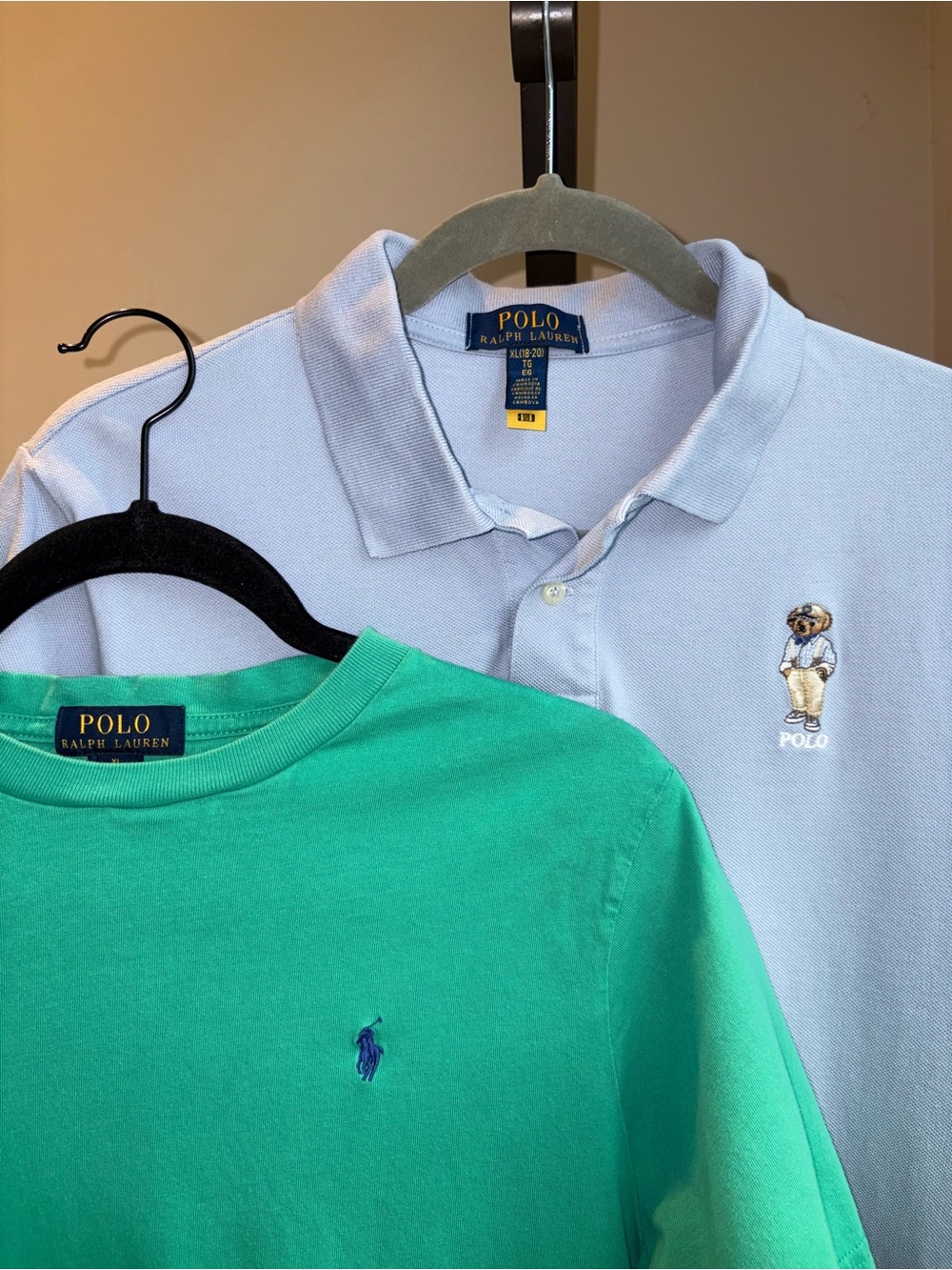 Polo Ralph Lauren Youth Bundle XL (18-20) Polo Bear Polo + Logo Tee